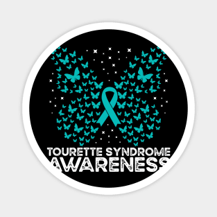 Tourette Syndrome Awareness Butterfly Tourette Syndrome Magnet